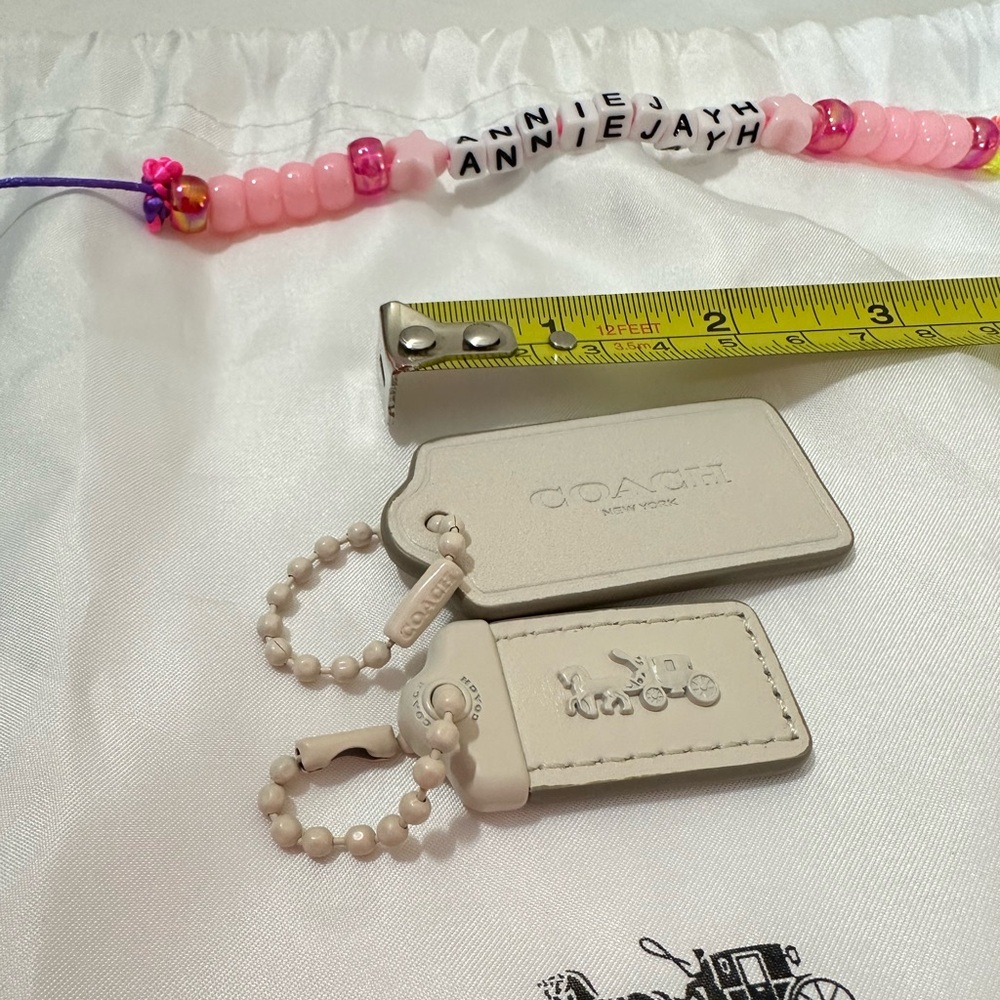 *SET OF 2* Coach Hangtag - 1941 & Coach New York (Chalk, Monochrome) - Picture 4 of 4